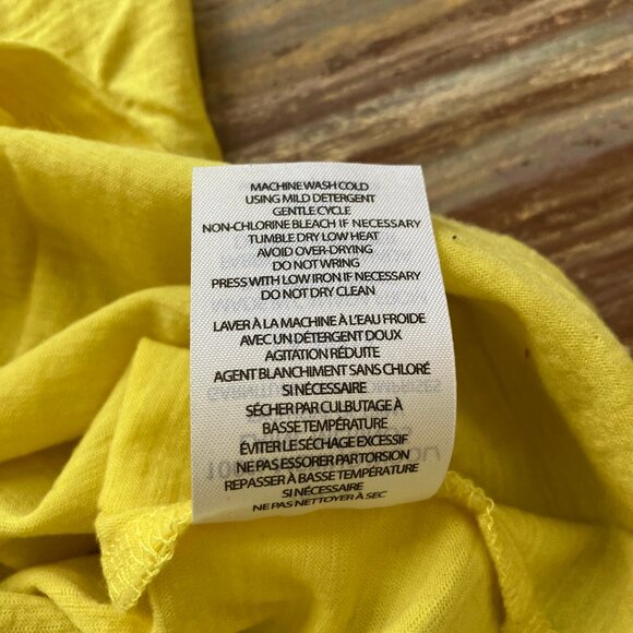 Segments Merino Wool T-shirt Base Layer Short Sleeve Bright Yellow - Picture 6 of 7